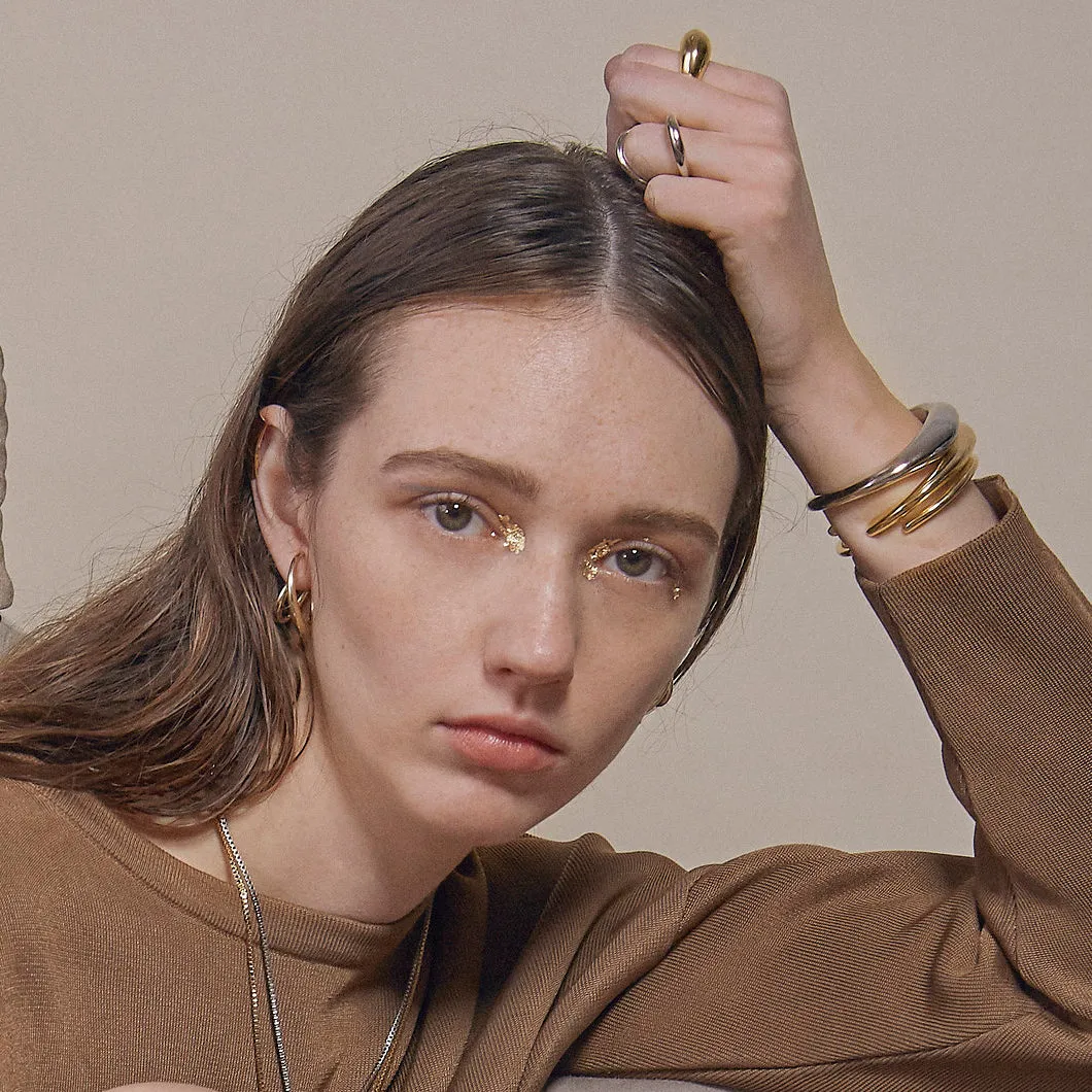 Organic Ring in Gold