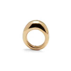 Organic Ring in Gold
