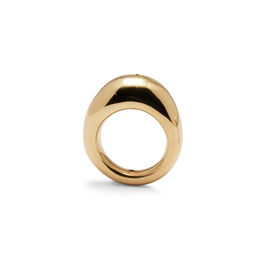 Organic Ring in Gold