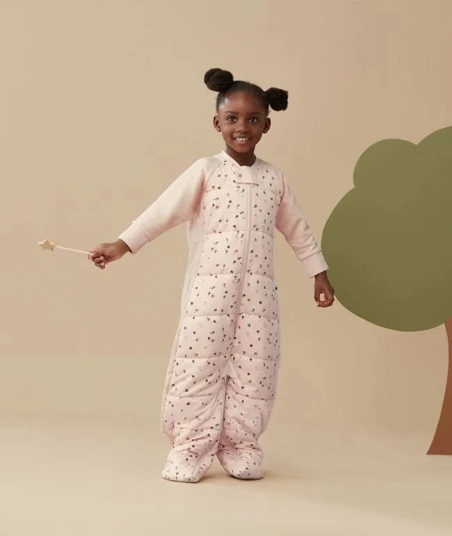 Organic Winter Long Sleeved 2 in 1 Sleeping Suit Bag - Cute Fruit
