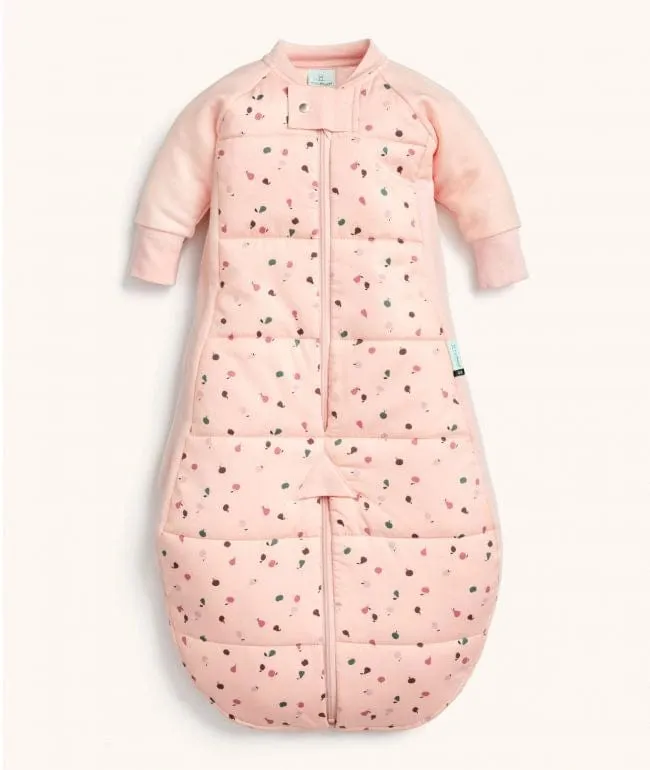 Organic Winter Long Sleeved 2 in 1 Sleeping Suit Bag - Cute Fruit