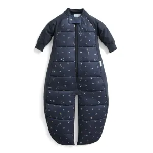 Organic Winter Long Sleeved 2 in 1 Sleeping Suit Bag - Extra Warm - Hedgehog