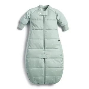 Organic Winter Long Sleeved 2 in 1 Sleeping Suit Bag - Sage