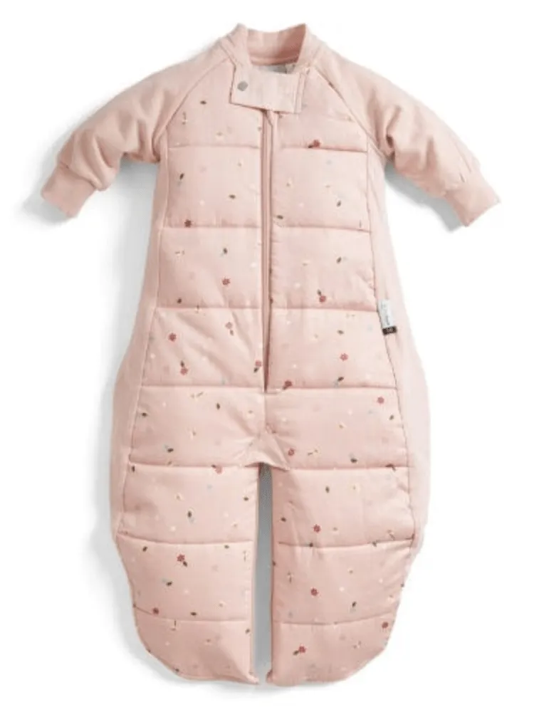 Organic Winter Long Sleeved 2 in 1 Sleeping Suit Bag
