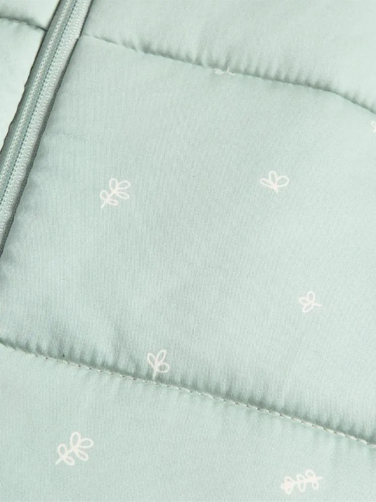 Organic Winter Long Sleeved 2 in 1 Sleeping Suit Bag
