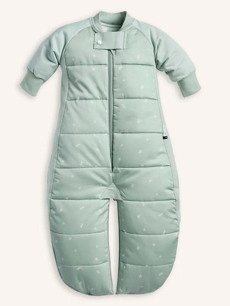 Organic Winter Long Sleeved 2 in 1 Sleeping Suit Bag