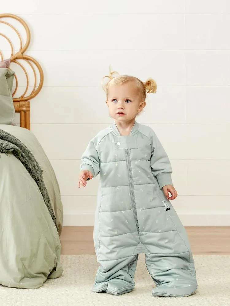 Organic Winter Long Sleeved 2 in 1 Sleeping Suit Bag
