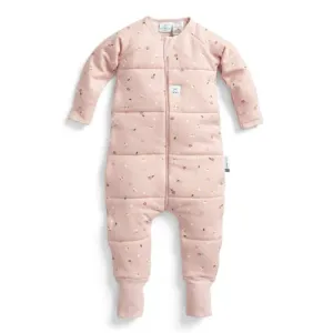 Organic Winter Long Sleeved Sleep Onesie - Daisies