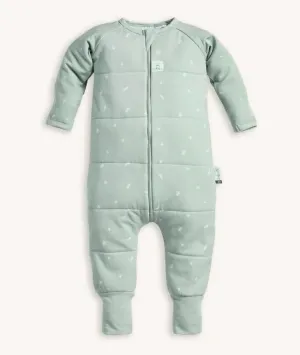 Organic Winter Long Sleeved Sleep Onesie - Sage
