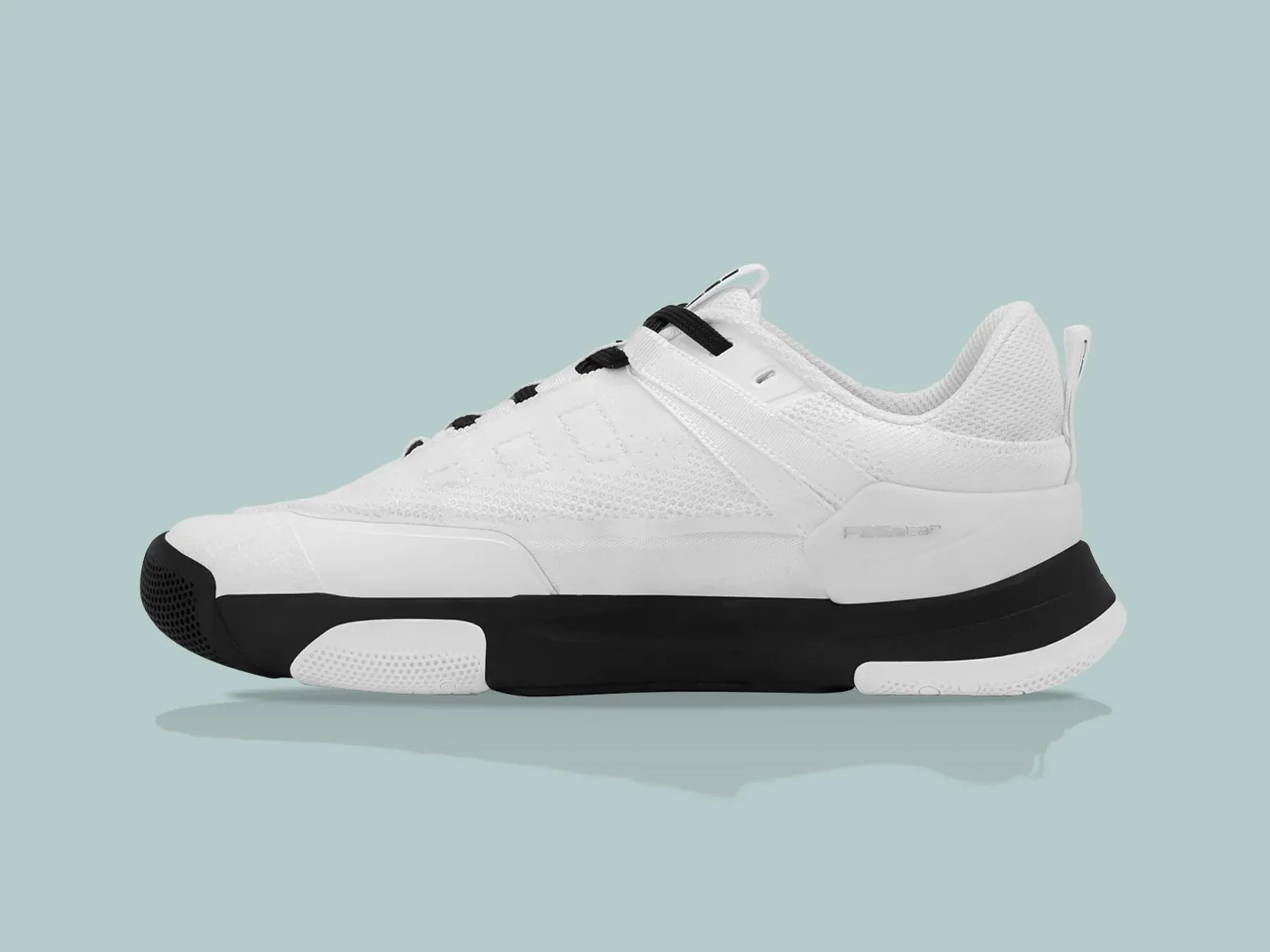 PB5star Women's PB5 Court 2 Court Sneaker in White/Black