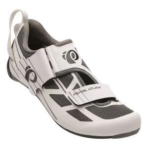 Pearl Izumi Women's Tri Fly SELECT V6 Triathlon Bike Shoes - White/Gray