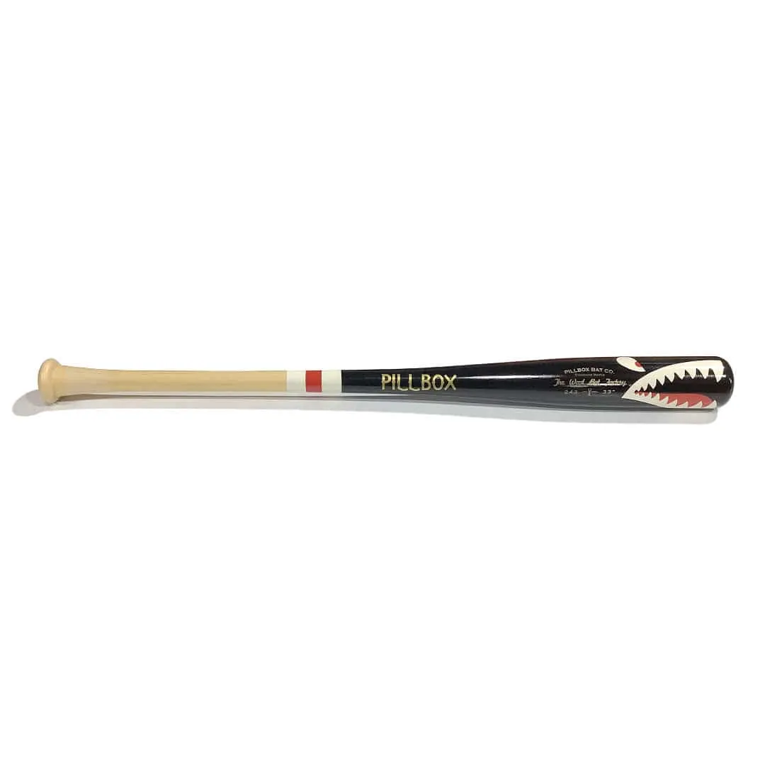 Pillbox PB243 SHARK Wood Player Bat | Maple | 33" (-3)