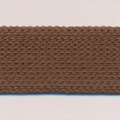 Polyester Thin Knit Tape #28 Brown