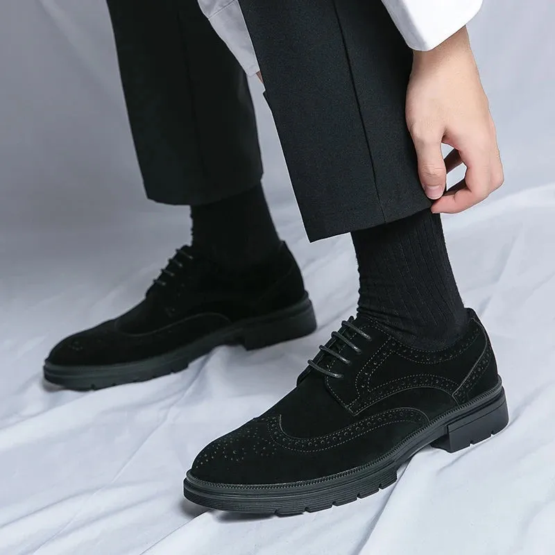PrestigeWear Carved Design Business Loafers