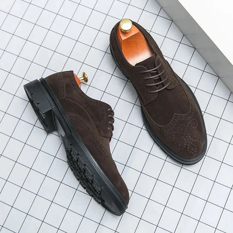 PrestigeWear Carved Design Business Loafers