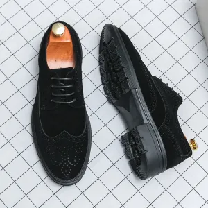 PrestigeWear Carved Design Business Loafers