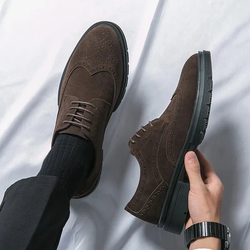 PrestigeWear Carved Design Business Loafers