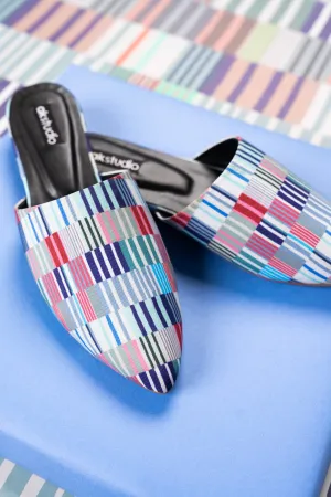 Printed Mules