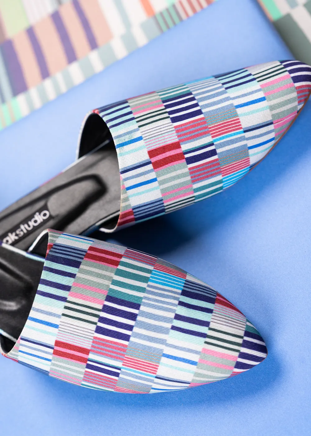 Printed Mules
