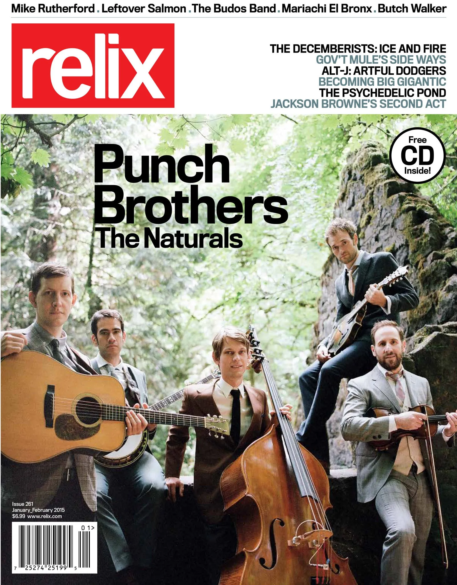 Punch Brothers - January/February 2015 Relix Issue