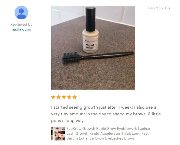 Rapid Brow Eyebrow Shaping Hair Growth Grow Lashes Eyebrows Lash Grow Brows Fast