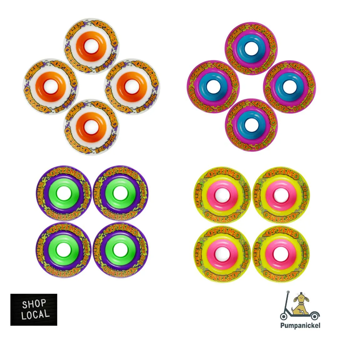 Remember Collective Optimo Wheels 70mm 78a – White
