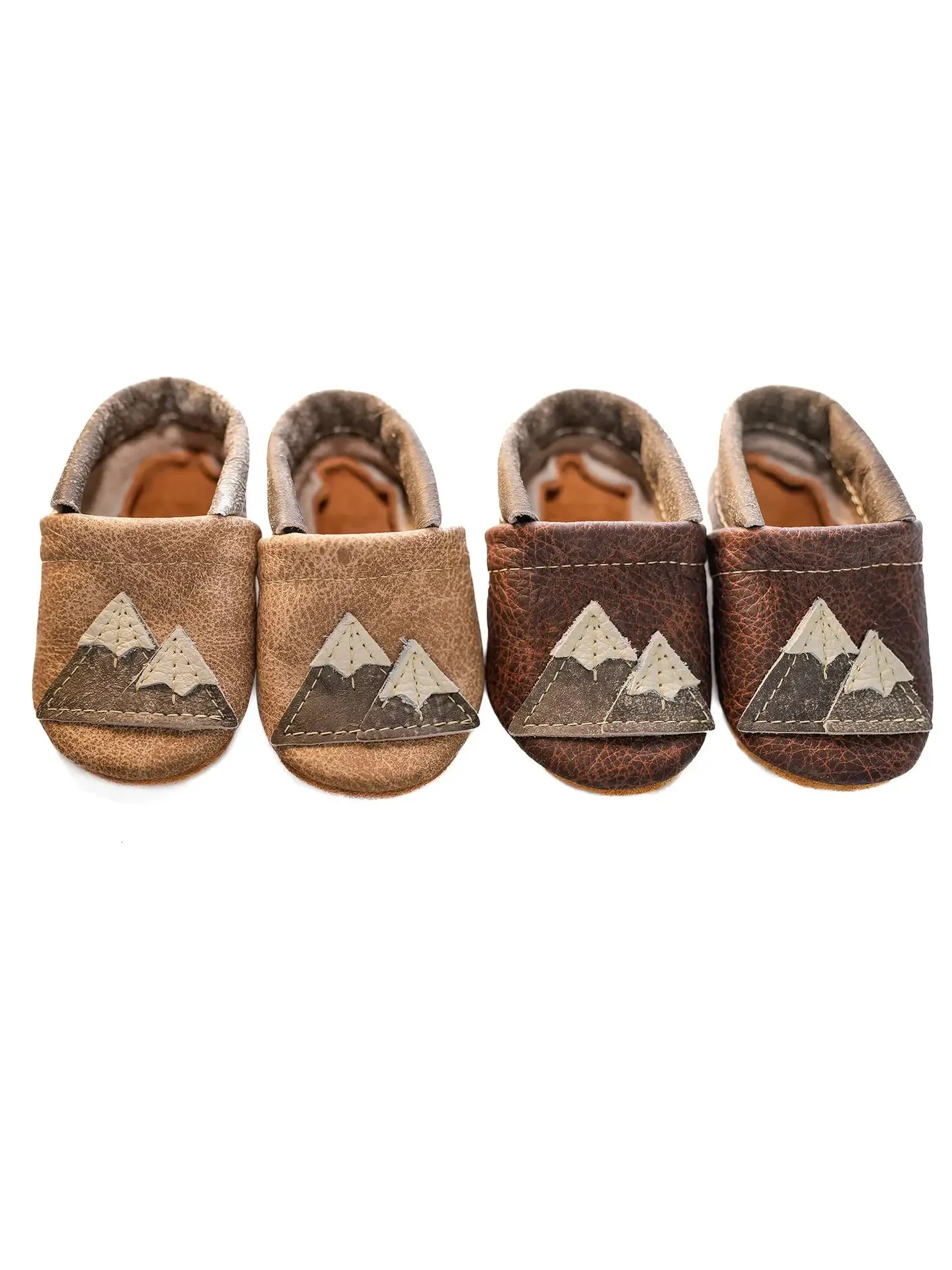 Sable & Latte Mountains Leather Shoes