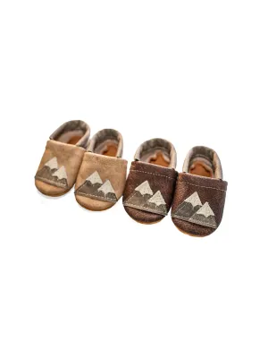 Sable & Latte Mountains Leather Shoes