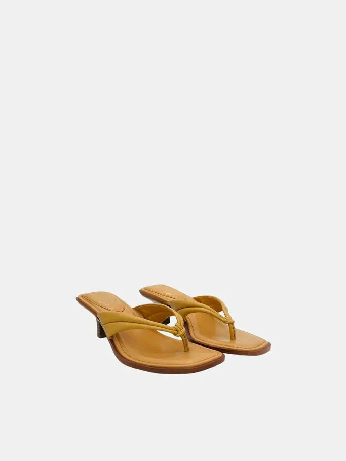 SAM EDELMAN Daphney Tan Mules 38.5