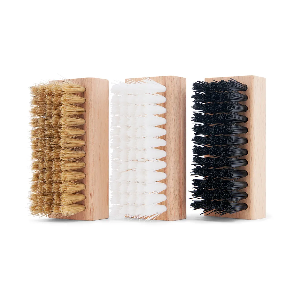 SHOE CARE 3 BRUSH PACK
