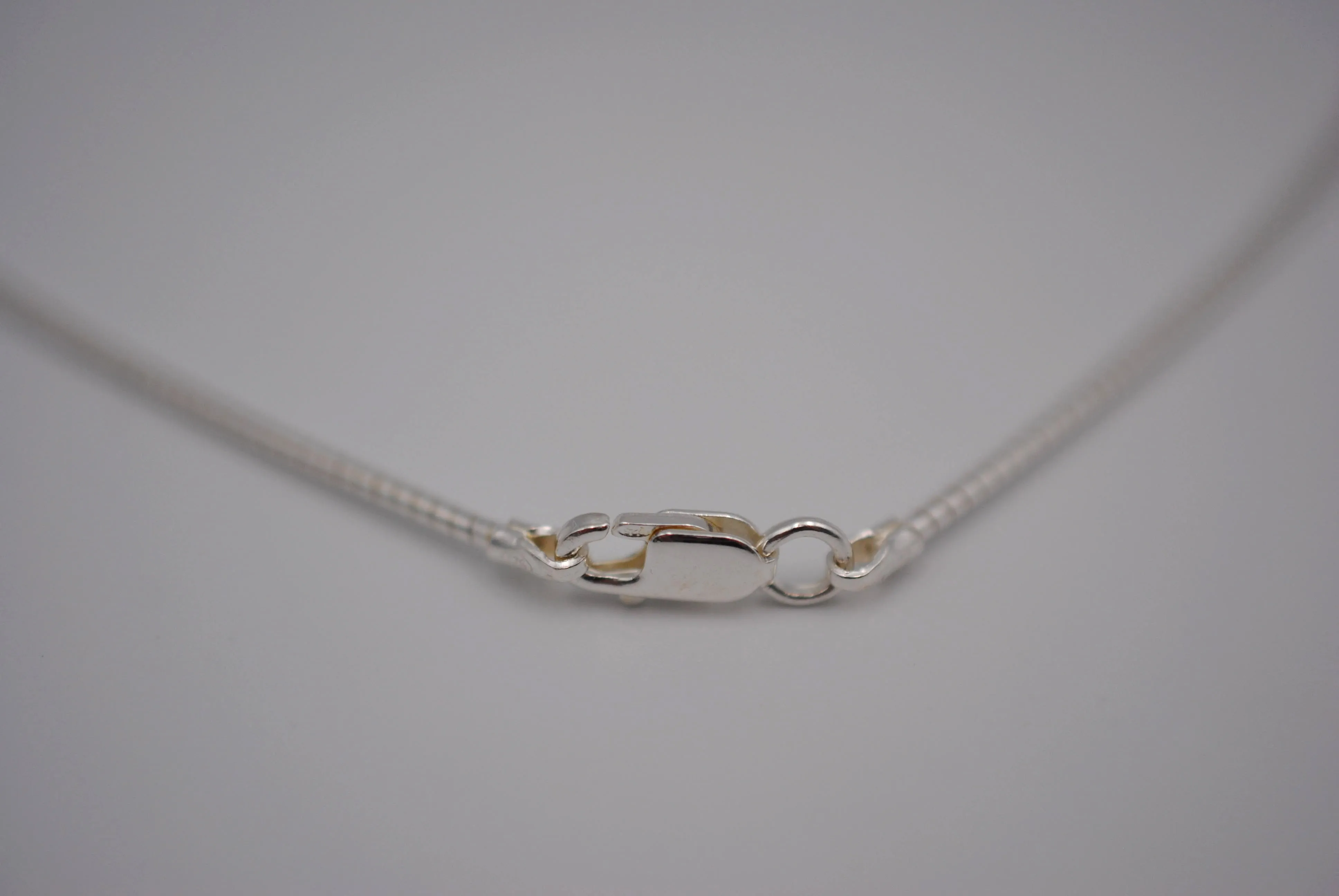 Silver Thin Omega Chain