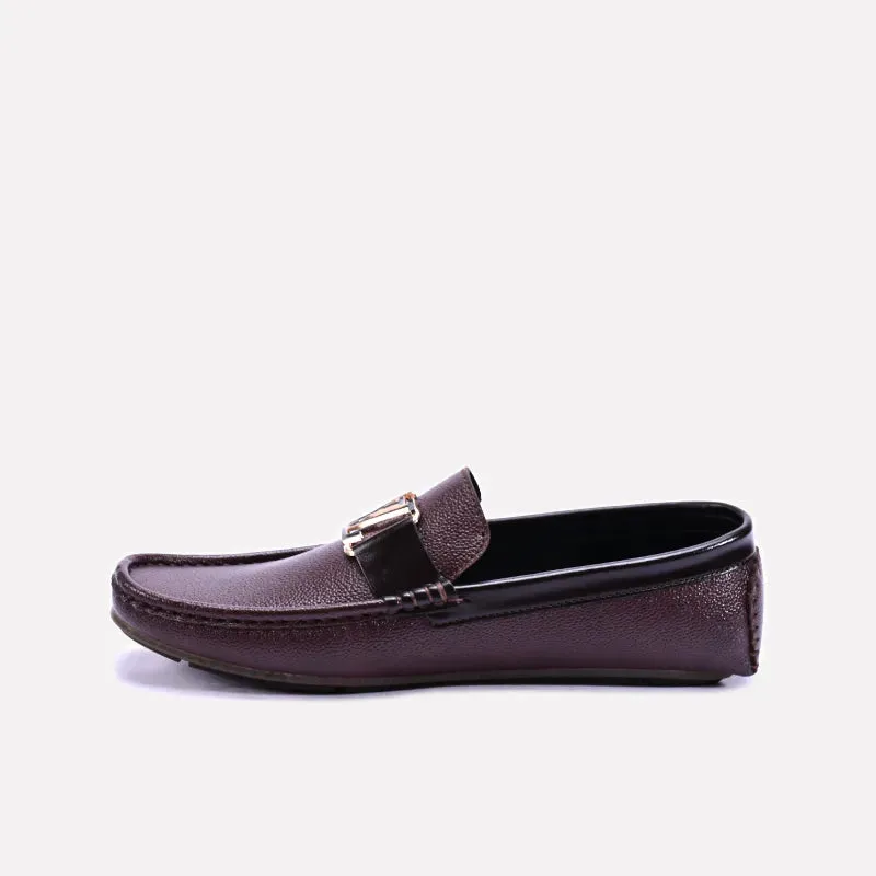 Silverstone Classic Loafers Maroon 0130807