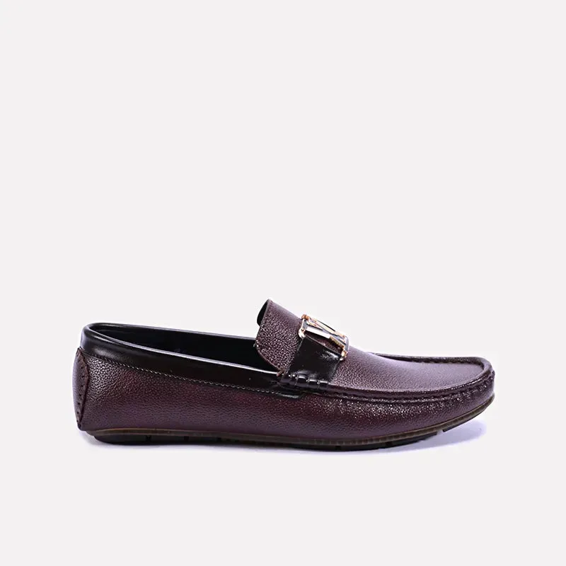 Silverstone Classic Loafers Maroon 0130807
