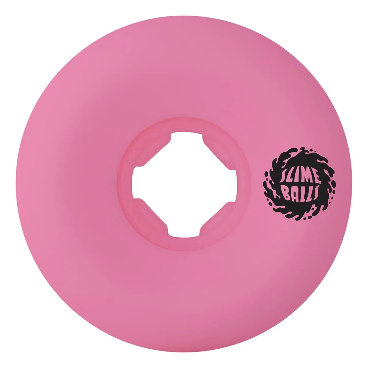 Slime Balls - Tear Away Maggots Neon Pink Hardline 54MM 97A Skateboard Wheels