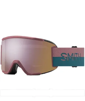 Smith Squad S Goggle - Chalk Rose Split/ChromaPop Everyday Rose Gold Mirror   Bonus Lens 2024