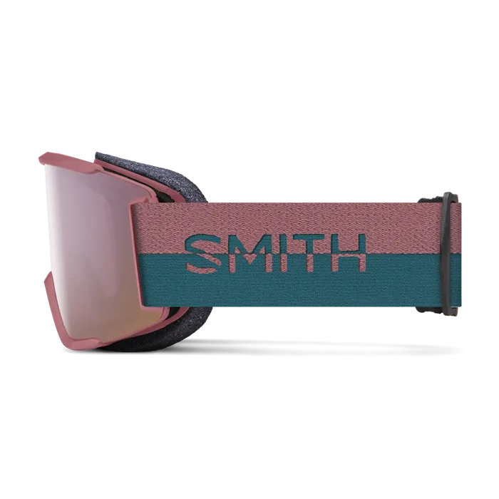 Smith Squad S Goggle - Chalk Rose Split/ChromaPop Everyday Rose Gold Mirror   Bonus Lens 2024