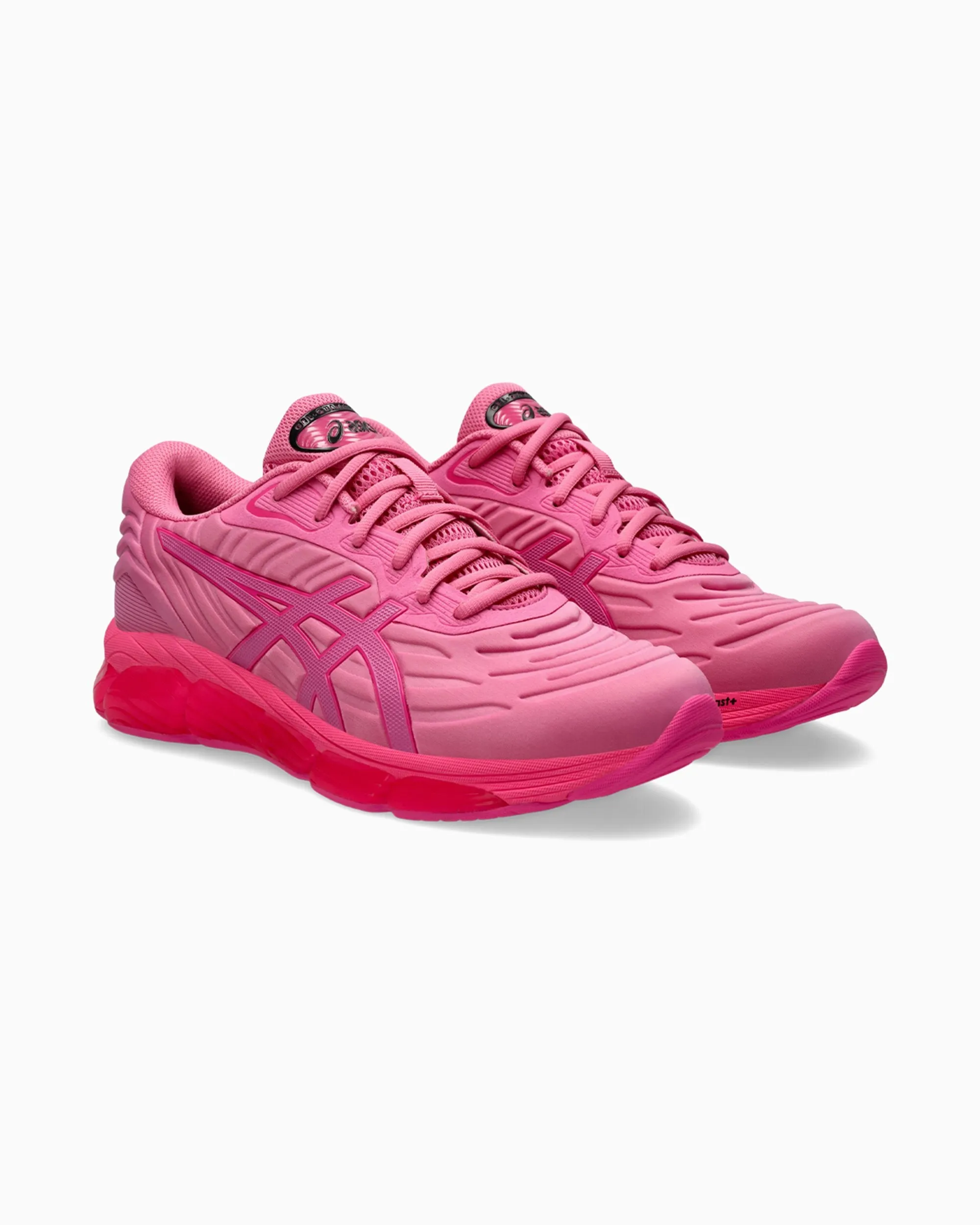 Sneaker running Asics Gel-Quantum 360 VIII Emboss in tessuto e logo rosa