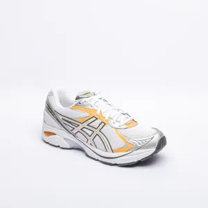 Sneaker running Asics GT-2160 in tessuto bianco e pelle arancione