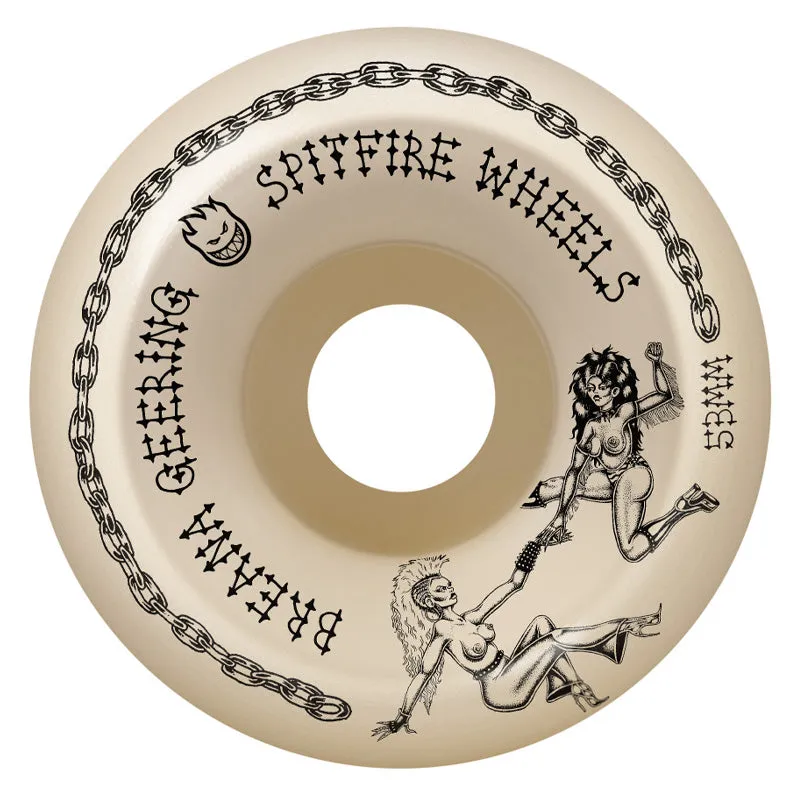 Spitfire Formula Four Breana Izzy Conical Wheels Full Natural 99D 53mm