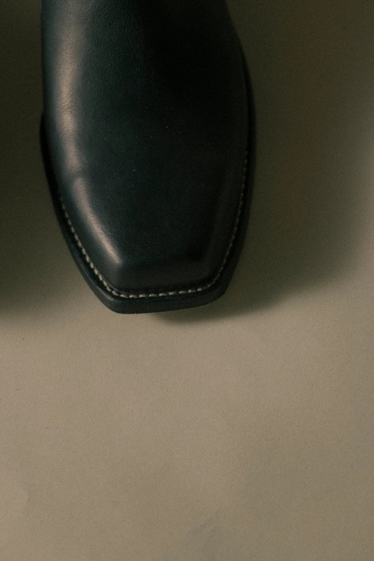 stitchdown mule - grays x Last Shoes