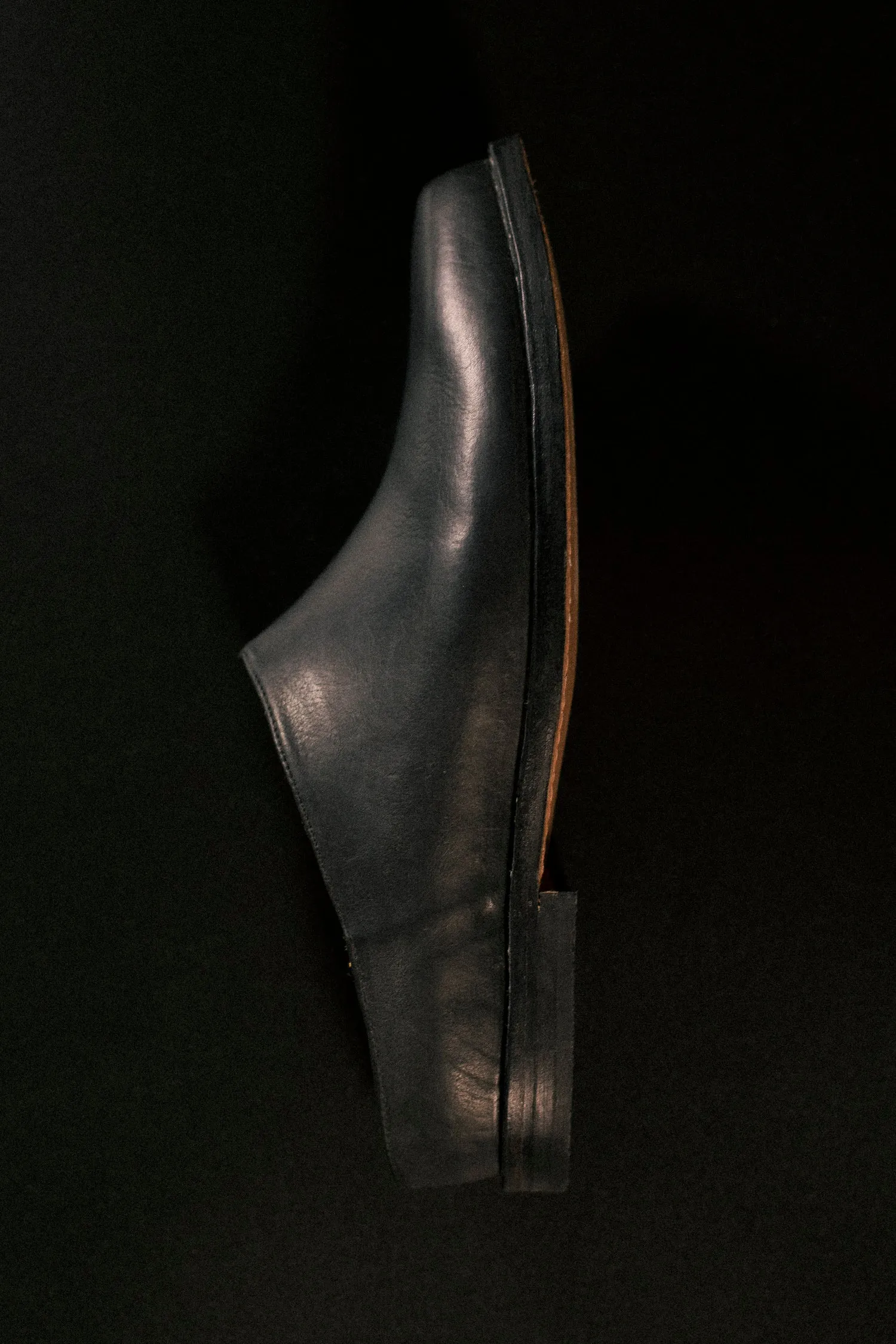 stitchdown mule - grays x Last Shoes