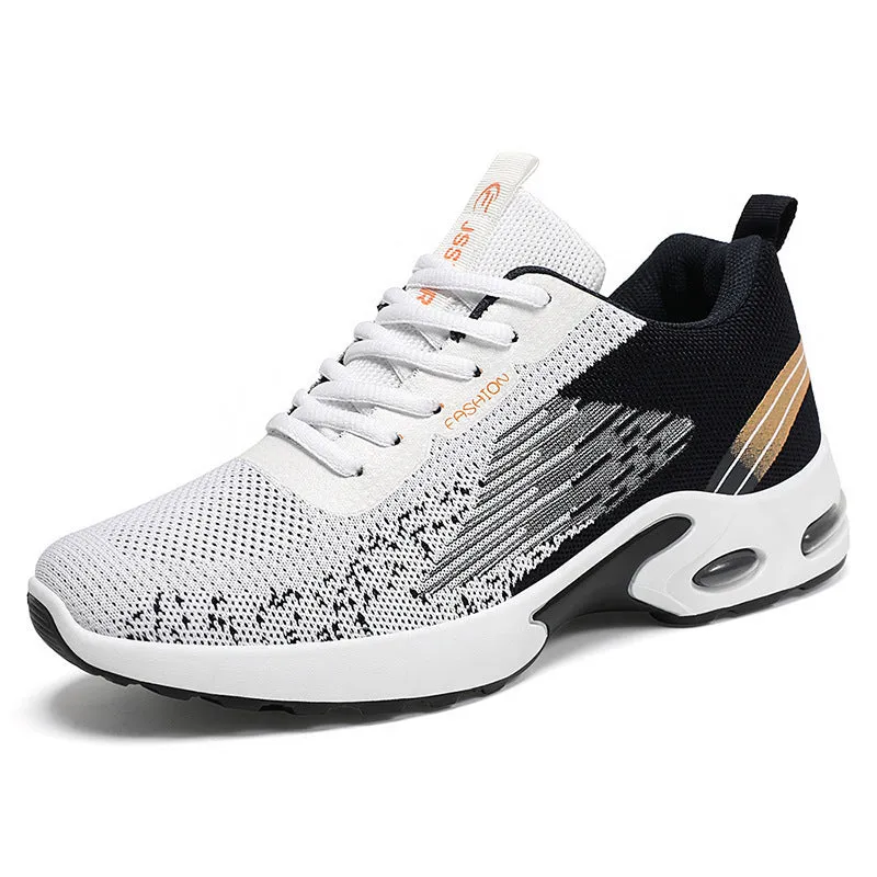 Summer New Flying Woven Air Cushion Sneakers