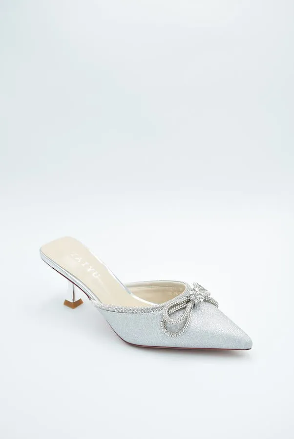 Taiyu - Women's Bling Bow Mules