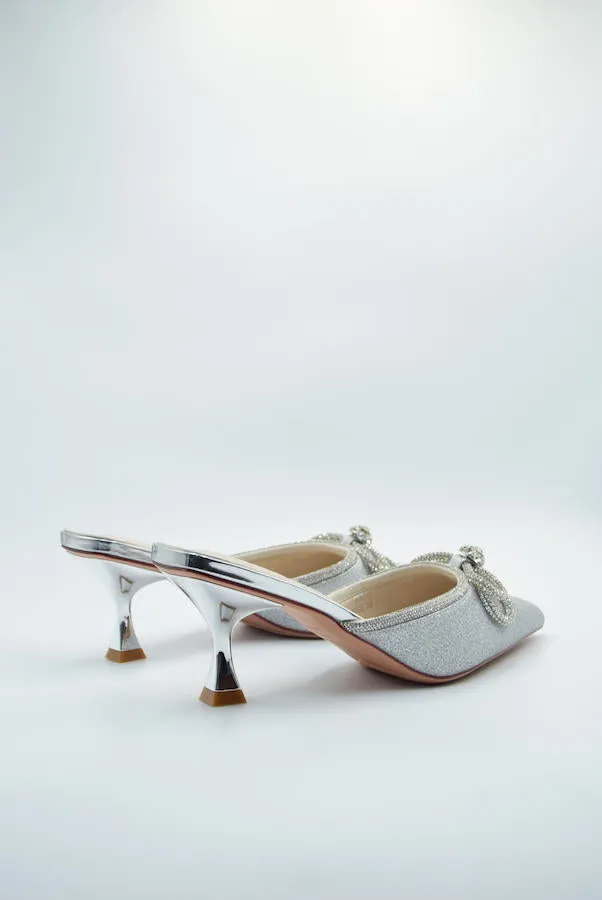 Taiyu - Women's Bling Bow Mules