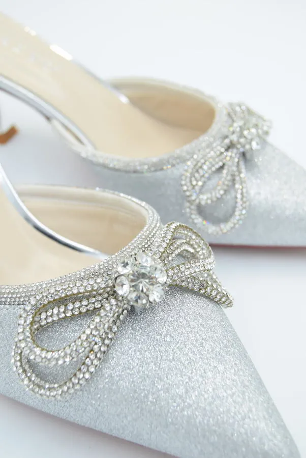 Taiyu - Women's Bling Bow Mules