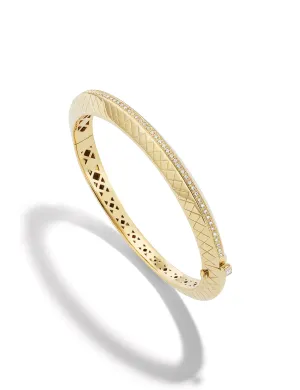 Temple Tile Thin Bangle