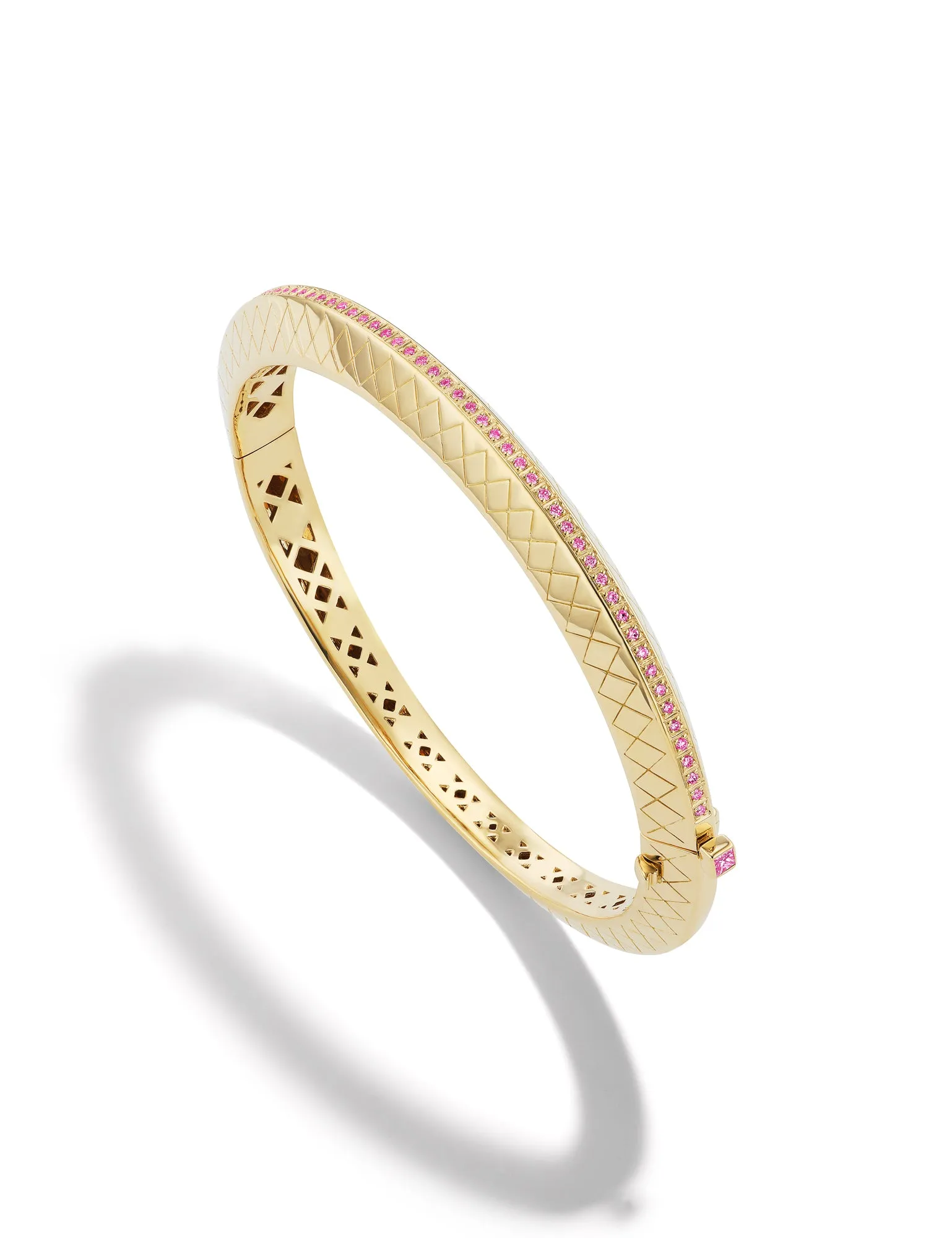Temple Tile Thin Bangle