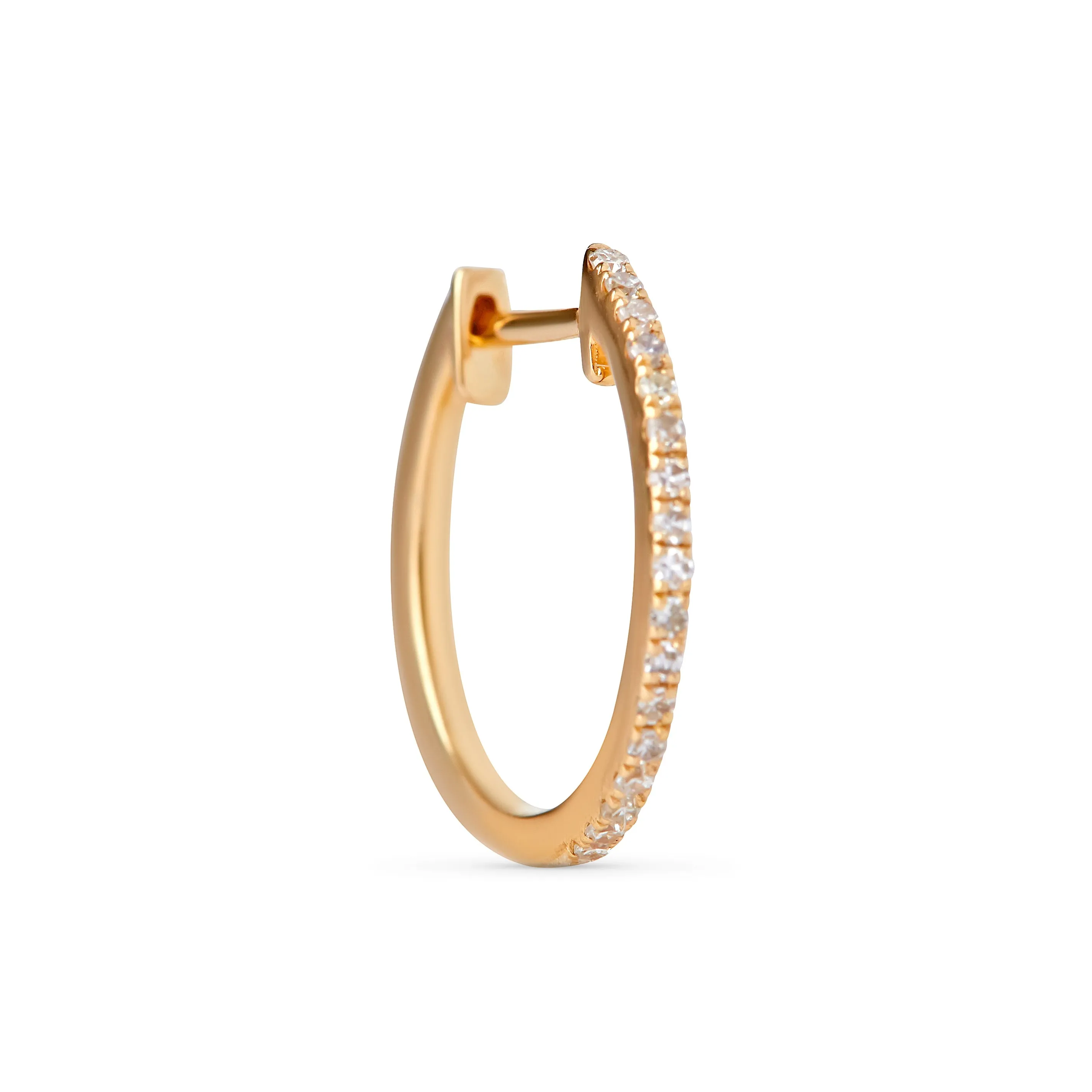 Thin 12 mm Diamond Huggies