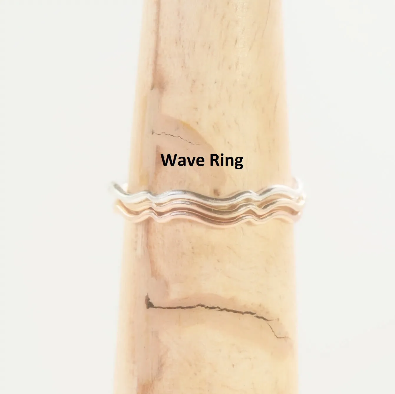Thin Band Rings - 1mm, Choose Your Size and Texture