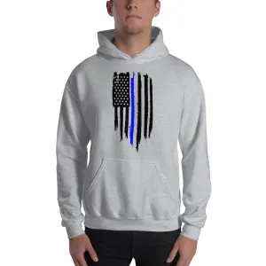 Thin Blue Line Hooded Sweatshirt